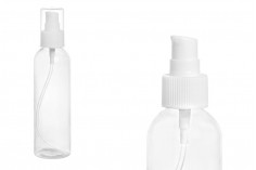 Plastična PET flašica 200mL za kreme sa pumpicom i zatvaračem - 12 kom